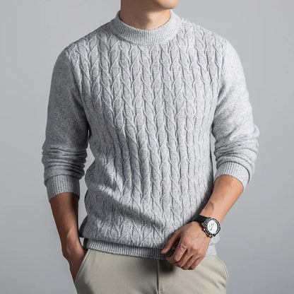 Ashworth Cable Knit Wool Sweater
