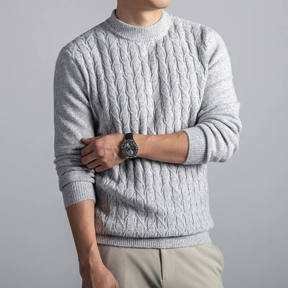 Ashworth Cable Knit Wool Sweater
